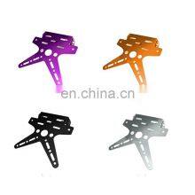 2020 Hot Sale Dovetail Motorcycle License Plate Frame Aluminum Alloy Guangzhou Car Accessories thumbnail-1