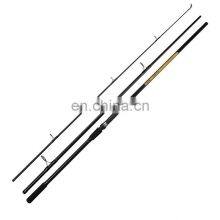 New High Carbon Fiber 3 Sections Carp Fishing Rod 3.3m/3.6m/3.9m Smooth Guide Ring Brand High Carbon Fishing Rod