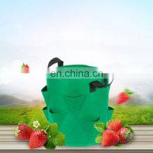 Customized Print Green Extra Large Yard Home Garden Fabric Pots Tomato Strawberry 5gallons Grow Bags thumbnail-1