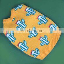 Low MOQ 2022 Manufactures Supplier Customize Knitted Cat Dress Branded Winter Luxury Designer Christmas Pet Clothes thumbnail-4