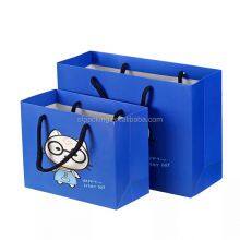 Custom White Cardboard Paper Gift Bags With Handle thumbnail-1
