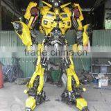 Modern Style Large Metal Abstract Sculpture , Art Sculptures for Outdoor Decoration 6 Meters High Bumblebee thumbnail-5