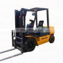 Diesel Forklift Used Komatsu Good Working Efficiency Two Mast Lifting Machinery for Sale thumbnail-3