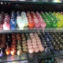 Colourful Crystal Carving Apple Quartz Different Material Crystal Apple For Decoration thumbnail-3