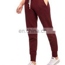 Olive Color Women's GYM Slim Fit Fleece Custom Jogger Sweatpants OEM Low Moq Skinny Pants With Your Own Brand Logo thumbnail-2