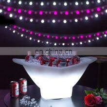 Bottle Ground Shape Table Light Led Ice Bucket Speaker Lamp Glowing Speaker Music Speaker thumbnail-4