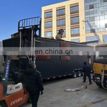 China 2 Storey Prefab Light Steel Loft Trailer ready to ship tiny house trailer with kitchen