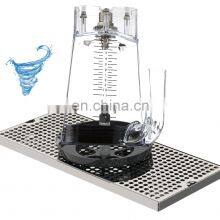 2021 Top Selling Blender Rinser Tray With Blender Actuator-Brushed Stainless Design in Good Price Best Coffee & Tea Accessories