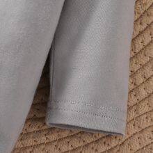 3pcs Newborn Baby's Solid Color + Cartoon Koala Pattern Long Sleeve Footed Romper, Toddler & Infant Boy's Bodysuit Set For Spring Fall thumbnail-4