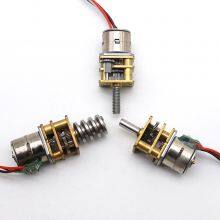 10mm Stepper Motor 3v 5v 12v Micro Gear Stepper Motor With Copper Worm thumbnail-5