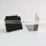 Polished Silver Metal Purse Display L Stand Metal Wallet Display Stand thumbnail-6