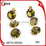 2016 Trending Products 2 Gram Gold Beautiful Designed Earrings Jewelry Fashion Earrings thumbnail-2