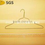Gold Tone Heavy Coat Wire Hanger for Laundry(GT-SH16C) thumbnail-1