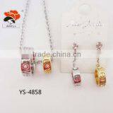 "LOVE" Pattern Golden And Silver Color Ring Jewelry thumbnail-1