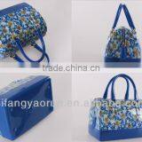 Latest Fashion Bag Design/pvc Handbags for Women/beautiful Flower Handbag thumbnail-4
