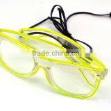 3 Colors Flashing Eyeglass Blinking Eye Glassess Led Sunglass thumbnail-2