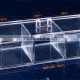 Clear Plastic Makeup Container thumbnail-2
