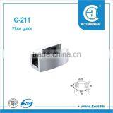 G-211 High Quality Glass Clamp/sliding Door Floor Gudie thumbnail-1