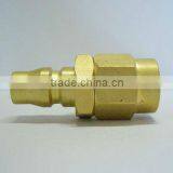 Brass NITTO Air Quick Plug With Nut Cap