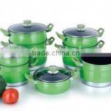 12pc ALUMINUM COUSCOUS POT SET