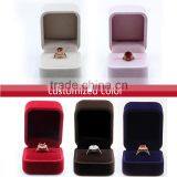 Luxury Engagement Mini Ring Box Velvet thumbnail-6