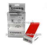 Attractive and Fancy Design 4 Port USB HUB Mobile Phone Holder With Free Logo thumbnail-1