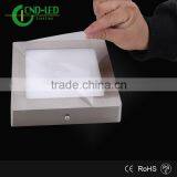 6000K IP44 Surface Mounted LED Square Panel Lighting 18W CRI 80 thumbnail-1