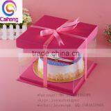 Pink Cake Box