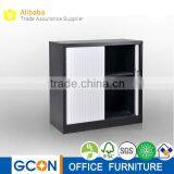 Stainless steel roller shutter swing door office file cabinet