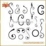 New Design Wrought Iron Srolls Fence Gate Decorative Panel Srolls thumbnail-6