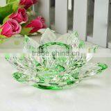 Wedding Favors Wholesale Crystal Lotus Flower Candel Holder thumbnail-2