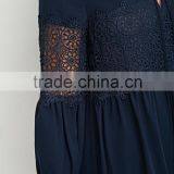 Sweet Flowers and Crochet Seven Sleeve Dress thumbnail-5