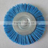 Nylon Wire Wheel Brushes With Shank,diameter 75mm or 3" thumbnail-1
