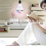 E27 LED Light Bluetooth Music Speaker RGB Lamp