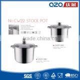 Strict Process Mirror Polishing Stainless Steel Kitchen Cookware Set Casserole thumbnail-5