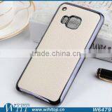 Wholesale Cell Phone Case for HTC M9 Back Cover, Litchi Skin Leather for HTC M9 Case Gold thumbnail-4