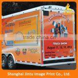 Full Color Digital Printing Vinyl Trailer Advertising Wrap for Sale thumbnail-2