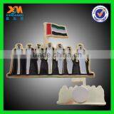 High Quality Flag Zinc Alloy Magnetic Badge Reels thumbnail-1