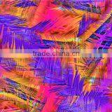 Custom Digital Printing Polyester Spandex Blend Fabric for Young Girl Bikini Swimwear