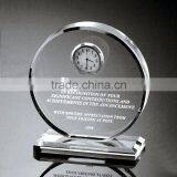 Round Crystal Office Mini Clock for Table Decoration thumbnail-1