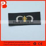 Customized High Quality Clothing Metallic Woven Labels Manufacturer