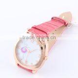 China Wholesale Market Leather Straps Miyota Quartz Movement Wrist Watch thumbnail-3