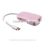 New 2 Ports Usb Hub Usb 3.1 Type C Hub With 1 Port RJ45 Gigabit Ethernet Lan Adapter 10/100/1000 Mbps thumbnail-6