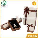 Manufacture Exw Price Custom Simple Special Jewelry Gift Boxes Paper Jewelry Box Offering Free Sample thumbnail-3
