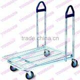 HOT SALE! Heavy Duty Steel Powder Coating Supermarket Shopping Trolley thumbnail-2
