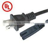 UL approval america ul power cord with figure 8 plug