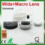 Universal Lens 2 in 1 0.67x Wide Angle Lens Macro for All Smartphone