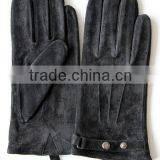 Fashion Women Sheep Suede Gloves thumbnail-1
