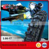 2015 Popular Pattern Fast Sell Motorcycle Tyre Casing Direct From China 3.00-17