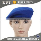 High quality 100% wool plain pattern army beret